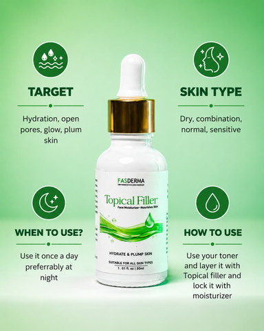 Topical Filler- Hyaluronic Acid - 30ml