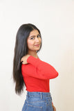 V-Shape Clip-In Volumizer | Back & Side Volume with Layered Fall | Remy Hair India