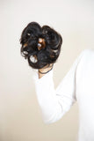 Messy Bun Scrunchie | Quick & Easy Clip-On for Instant Volume and Style