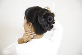 Messy Bun Scrunchie | Quick & Easy Clip-On for Instant Volume and Style