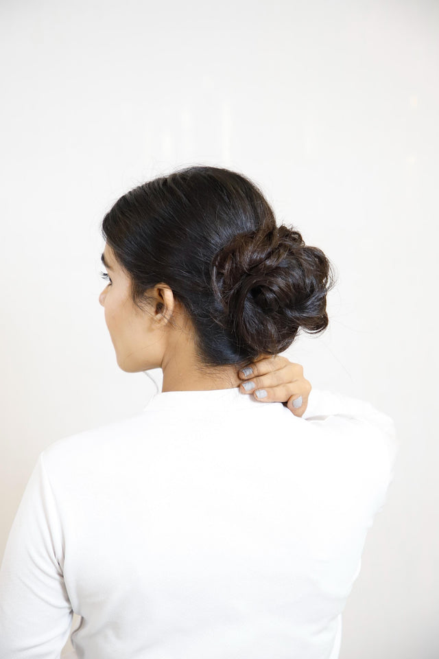 Messy Bun Scrunchie | Quick & Easy Clip-On for Instant Volume and Style