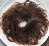 Donut Scrunchie Hair Extension – Real Hair Bun Maker for Instant Volume & Natural Look