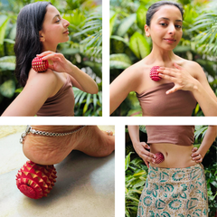 Wooden Reflexology Ball – Handmade Acupressure Massage Ball