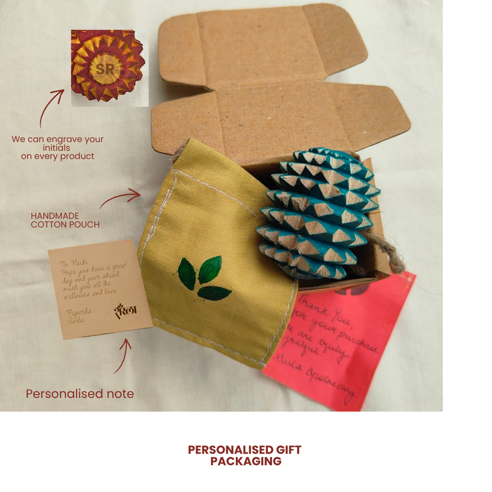 Wooden Reflexology Ball – Handmade Acupressure Massage Ball