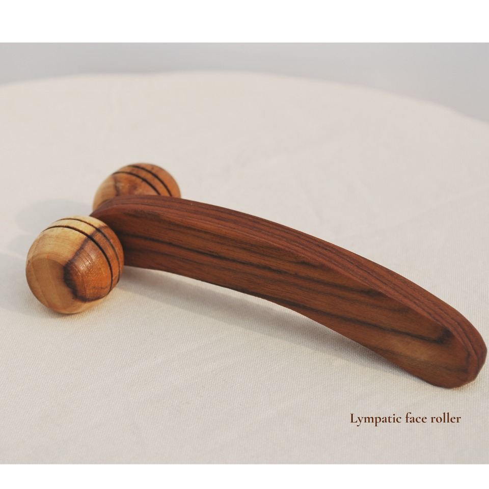 Lymphatic face roller